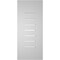 Ekena Millwork Vertical Surface Mount PVC Gable Vent: Functional, w/ 3-1/2"W x 1"P Standard Frame, 12"W x 28"H GVPVE12X2801SF - alternate 4
